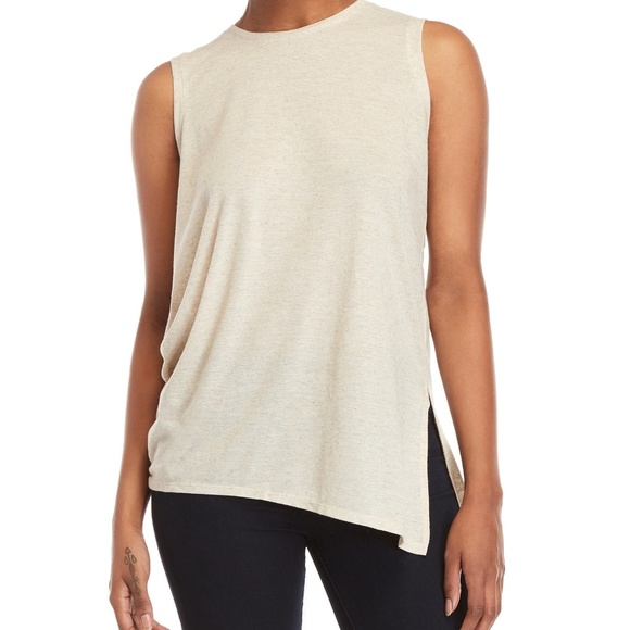 Halston Heritage Cut-out Back Tank Top - Picture 2 of 7